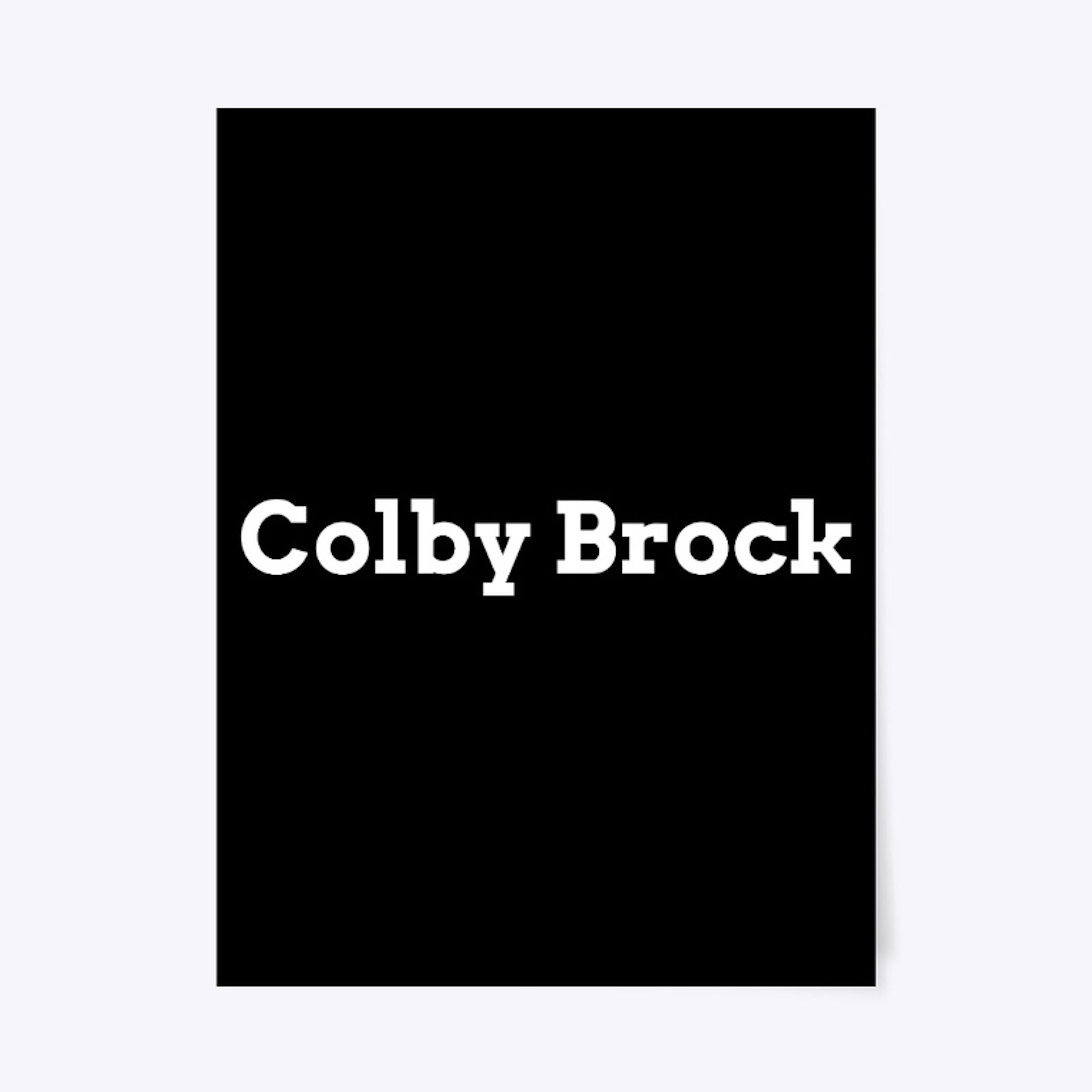 Colby Brock Merch Logo